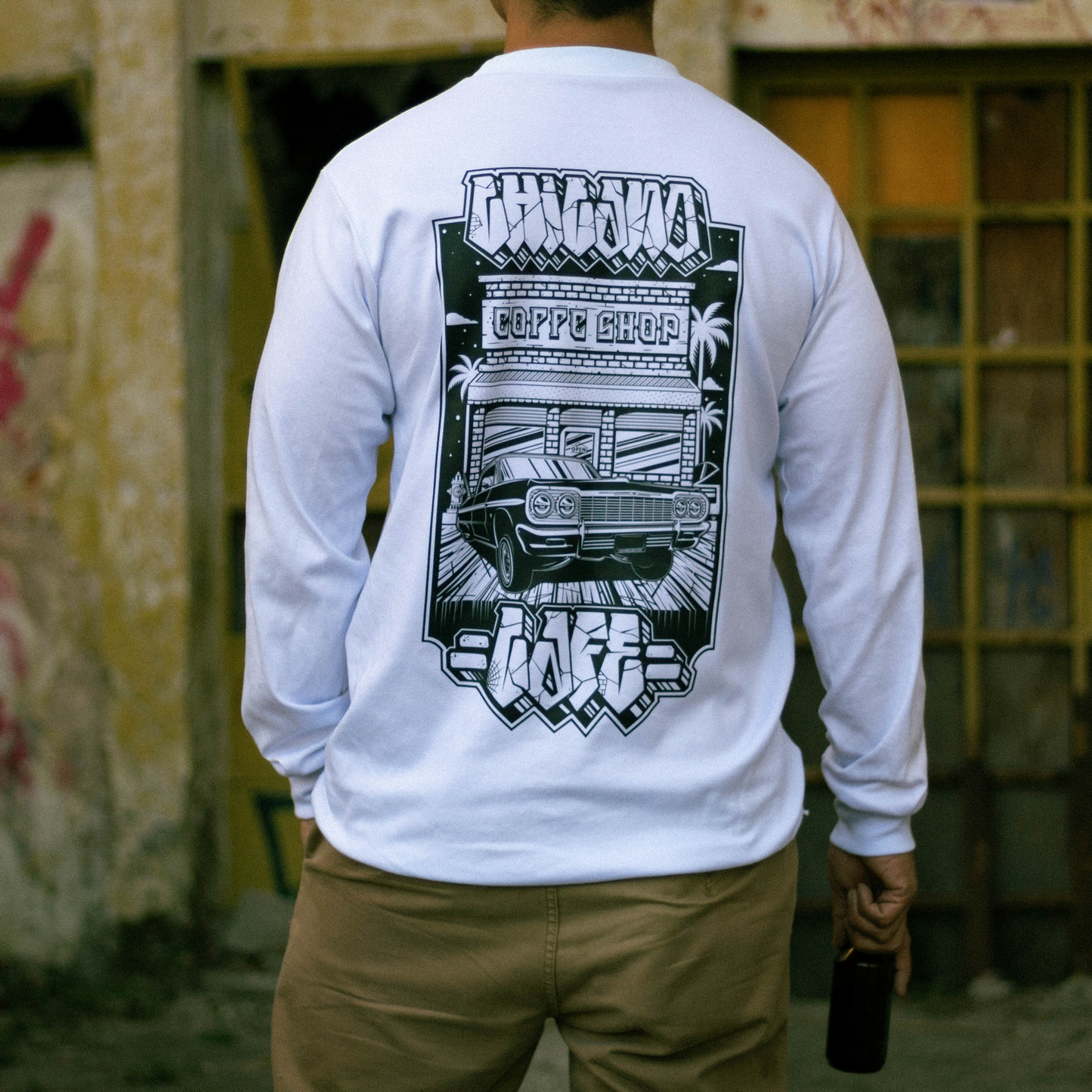 Playera manga larga